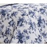 Coberdrom Casal Queen Winter 100% Algodão 01 Peça - Floral Azul - 3