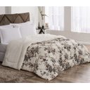 Ver imagem 1 de Coberdrom Casal Queen Winter 100% Algodão 01 Peça - Floral Tabaco