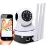 Câmera Ip Sem Fio 360° 3 Antenas HD Wifi Rj45 Visão Noturna Alarme - Luatek - 1