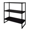 Ver imagem 5 de Mesa Escritório 150cm com Nicho Aéreo Industrial F5 Office Cor:preto