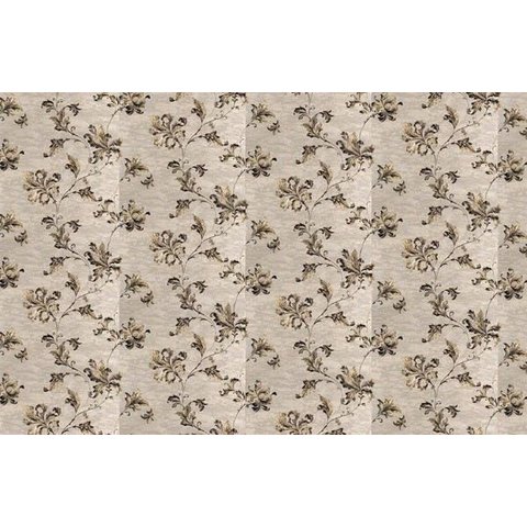 Papel de Parede Arabesco Folhas Eiffel - Pp219-1 Rolo de 7m2
