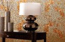 Ver imagem 5 de Papel de Parede Arabesco Folhas Eiffel - Pp215 Rolo de 7m2