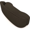 Ver imagem 6 de Sofá 3 Lugares Curvo Sala de Estar Living Lótus D02 Corano Marrom 180 cm C-34 - Lyam Lyam Decor