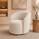 Ver imagem 2 de Poltrona Decorativa Yara Base Giratória Veludo Sala Estar Quarto Recepção Confortável