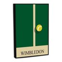 Ver imagem 4 de Quadro Decorativo Tênis Wimbledon com Moldura Filete