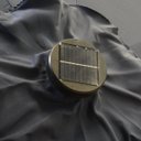 Ver imagem 4 de Ombrelone Base Central Redondo 2,7m Alumínio com Led 8 Varetas Piscina Importway Iwobcl-270 Azul