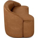 Ver imagem 2 de Sofá 4 Lugares Curvo Living Lótus D02 Couríssimo Whisky 230cm B-90