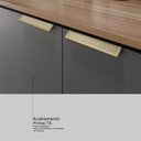 Ver imagem 6 de Cozinha Compacta Pitanga 10 Portas 2 Gavetas Amêndola Touch/grafito Prime Tx - Pnr Móveis