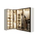 Ver imagem 3 de Guarda-Roupa Modulado de 3 Peças com 5 Portas Reflectas Orion CabeCasa MadeiraOriginals