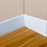 Rodapé de Poliestireno 5cm Liso Branco (5x1x240cm) - 8
