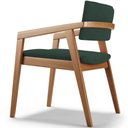 Ver mais imagens de Kit 04 Cadeiras para Sala de Jantar Estar Living Giorgia B04 Suede Verde Musgo - Lyam Decor