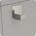 Ver imagem 4 de Gancho Adesivo 3m Inox de Parede Cabide Autocolante Df