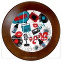 Ver imagem 3 de Mesa Bistrô Alta de Azulejo e Madeira Maciça Empório Tambo - Oh My - Imbuia