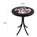 Ver imagem 2 de Mesa de Canto para Cozinha Pequena Madeira Maciça Empório Tambo - Oh My - Preto