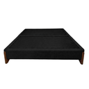 Ver imagem 1 de Base Cama Box King Size 203cm Orgânica Thor Bouclê:preto
