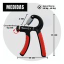 Ver mais imagens de Hand Grip Fortalecedor de Mãos e Punhos Treino Fisioterapia Preto