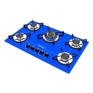Cooktop Chamalux 5 Bocas com Tripla Chama Azul Bivolt