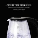 Ver imagem 4 de Chaleira Elétrica Elgin Visio Glass Vidro 2L 1500W Preto 220V