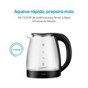 Ver imagem 2 de Chaleira Elétrica Elgin Visio Glass Vidro 2L 1500W Preto 220V