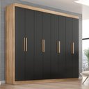 Ver imagem 2 de Guarda-Roupa Casal Lisboa 8 Portas 4 Gavetas