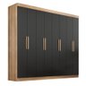 Guarda-Roupa Casal Lisboa 8 Portas 4 Gavetas - 7
