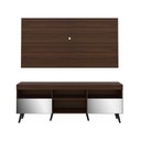 Ver imagem 3 de Rack com Painel Tv até 65" Espelho e Pés Retrô Multimóveis