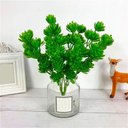 Ver imagem 4 de Kit 4 Planta Artificial Broto Suculenta Arranjo Flor 30cm