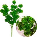 Ver imagem 1 de Kit 4 Planta Artificial Broto Suculenta Arranjo Flor 30cm