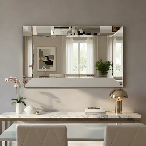 Espelho Chafrado 80x140 cm Cristal Horizontal