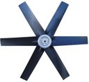 Ver imagem 1 de Hélice para Exaustor Diam. 450mm c/6 Pás em Nylon Preto 40° - 19mm - B