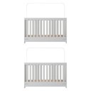 Ver imagem 5 de Kit Berço para Gêmeos 3 em 1 com Colchões Inclusos Multimóveis Mp4393 Branco