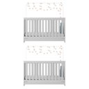 Ver imagem 6 de Kit Berço para Gêmeos 3 em 1 com Colchões Inclusos Multimóveis Mp4393 Branco