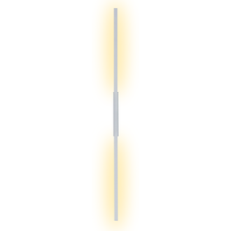 Arandela Linear Moderna Branca 1m 10w 3.000k Interna Aurora Ilunato - 1