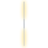 Arandela Linear Moderna Branca 1m 10w 3.000k Interna Aurora Ilunato - 1