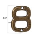 Ver imagem 2 de Número 8 Residencial Pequeno Para Apartamento Envelhecido