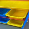 Estante Bau Organizador Brinquedos Caixas Gavetas Prateleira Multiuso Armario Cesto Nicho Quarto - 3