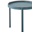 Ver imagem 4 de Mesa de Apoio Redonda Moderna Jardim 50cm Enjoy Rivatti