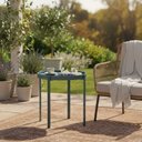 Ver imagem 1 de Mesa de Apoio Redonda Moderna Jardim 50cm Enjoy Rivatti