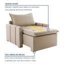 Ver imagem 7 de Poltrona do Papai Retrátil Base Madeira Maciça Paris