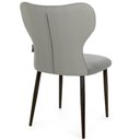 Ver imagem 6 de Conjunto Mesa de Jantar Redonda Talia Amadeirada Branca 100cm com 4 Cadeiras Estofadas Jacobsen -
