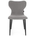 Ver imagem 4 de Conjunto Mesa de Jantar Redonda Talia Amadeirada Branca 100cm com 4 Cadeiras Estofadas Jacobsen -