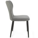 Ver imagem 5 de Conjunto Mesa de Jantar Redonda Talia Amadeirada Branca 100cm com 4 Cadeiras Estofadas Jacobsen -