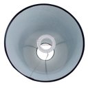 Ver imagem 3 de Cúpula de Abajur 39x13x29cm Tecido Algodão Soquete Nacional Ref 09A
