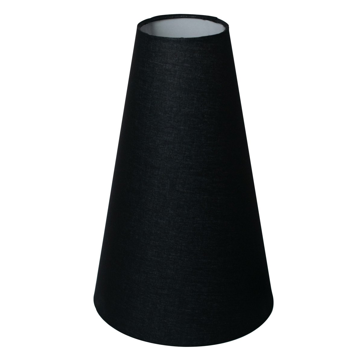 Cúpula Abajur Luminária Cone de Tecido Algodão Soquete Nacional Cor ...