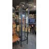 Cristaleira 1 porta - 35Lx150x35P UseReuse VIDRO Ferro Preto - 1