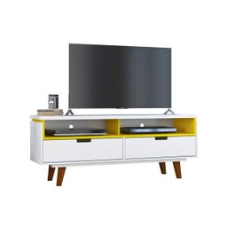 Rack para TV até 40 Polegadas 2 Gavetas Lévis Retrô Olivar - 2
