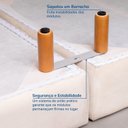 Ver imagem 6 de Puff Modular com Pé Madeira Sôma CabeCasa MadeiraOriginals Amarelo Mostarda