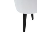 Ver imagem 4 de Puff Banco Nina em Tecido Suede - Branco - Cor: Branco