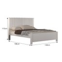 Ver imagem 3 de Dormitorio Casal Espelho 4 Pçs Completo Aspen - Arbo Design