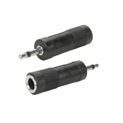 Kit 5 Adaptadores P2 Mono X Jack J10 Mono - Conectores